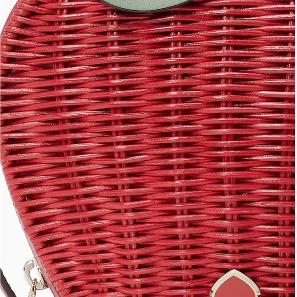 Kate Spade Honeycrips Apple Basket Crossbody Bag; EUC, Like New! - Picture 5 of 13